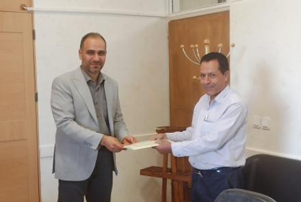 برگزاری جلسه تقدیر از همکاران تلاشگر