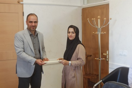 برگزاری جلسه تقدیر از همکاران تلاشگر
